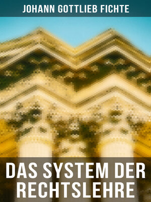 cover image of Das System der Rechtslehre